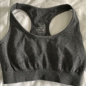 NVGTN Charcoal Sports Bra